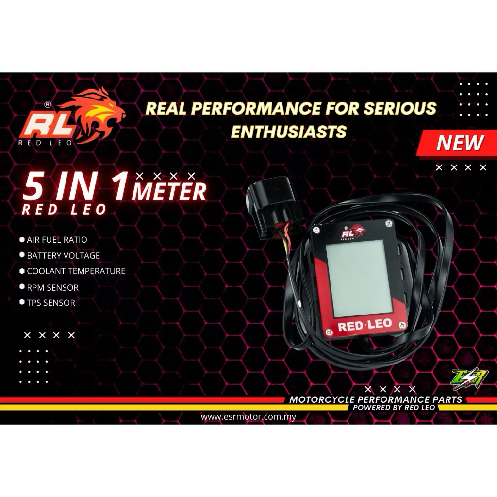 Red Leo Esr Meter 5 in 1 สําหรับ ecu Red Leo Yamaha