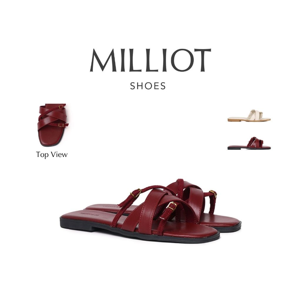 รองเท้าแตะ Milliot Ari Straps Selipar Wanita