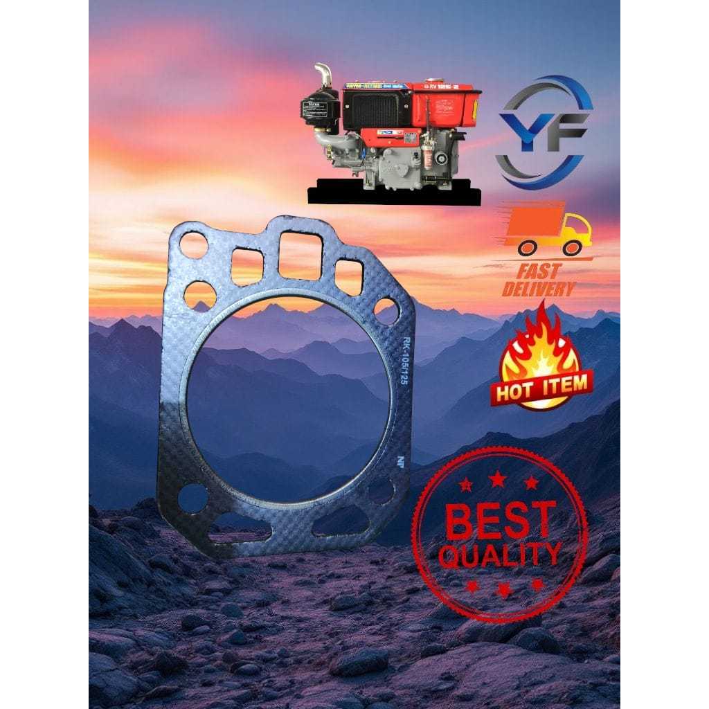 Kubota Vikyno RV125 RK125 RK105 EA12 ปะเก็นหัว (HIGHT QUALITY)