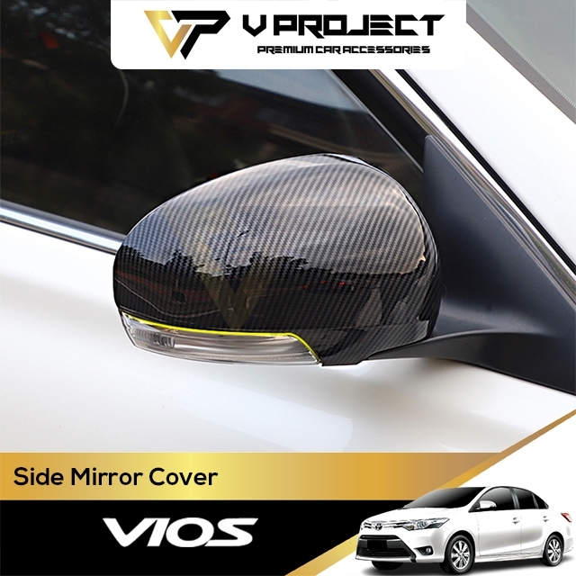 Toyota Vios (3rd) ฝาครอบกระจกมองข้าง ฝาครอบปีก 2013-2019 XP150 NCP150 3rd VProject