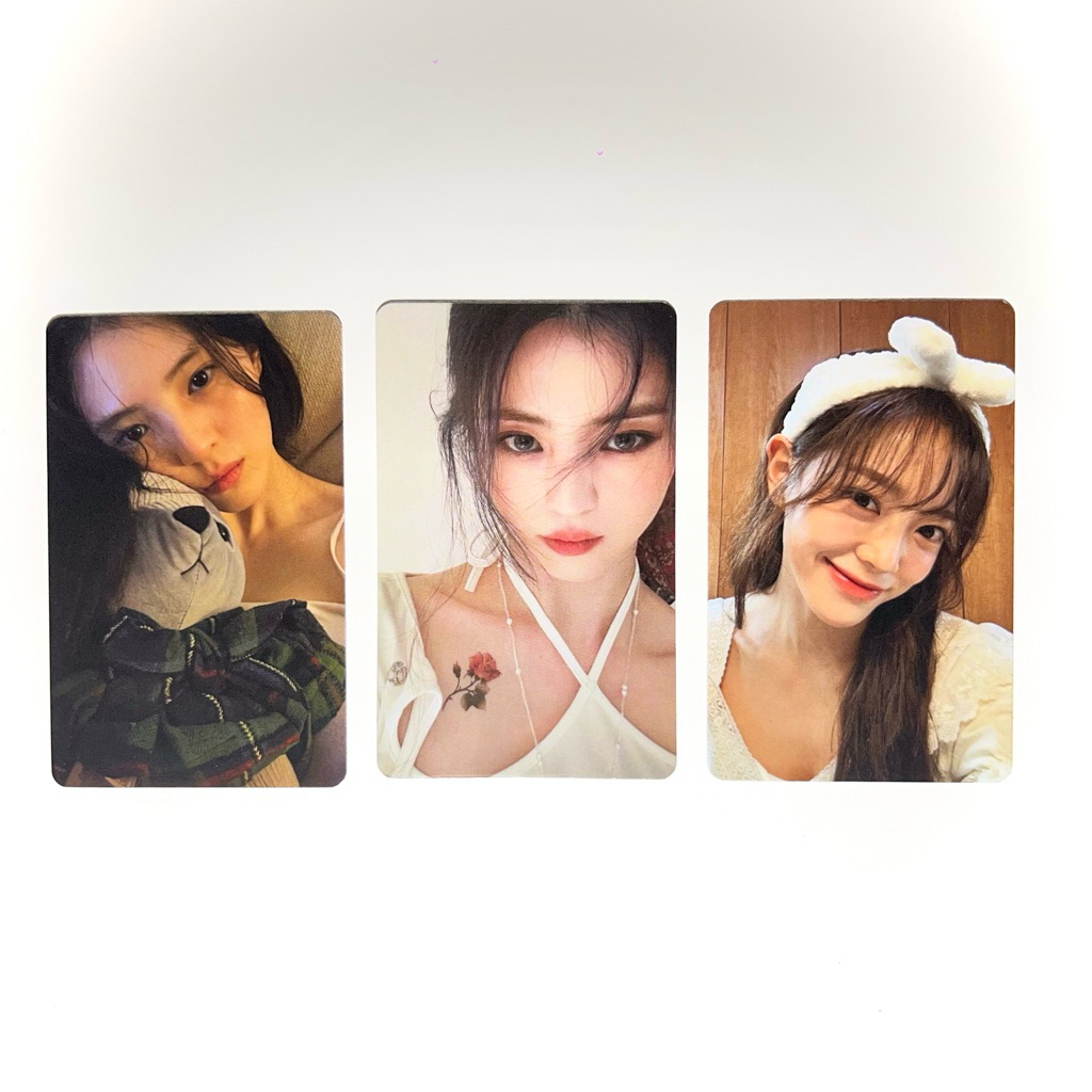(อ่านคําอธิบาย) Han So Hee & Kim Sejeong Unofficial Photocards