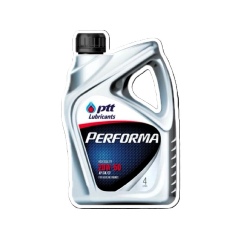 PTT PERFORMANCE 20w-50 (AP SN/CF) 4L Black Oil