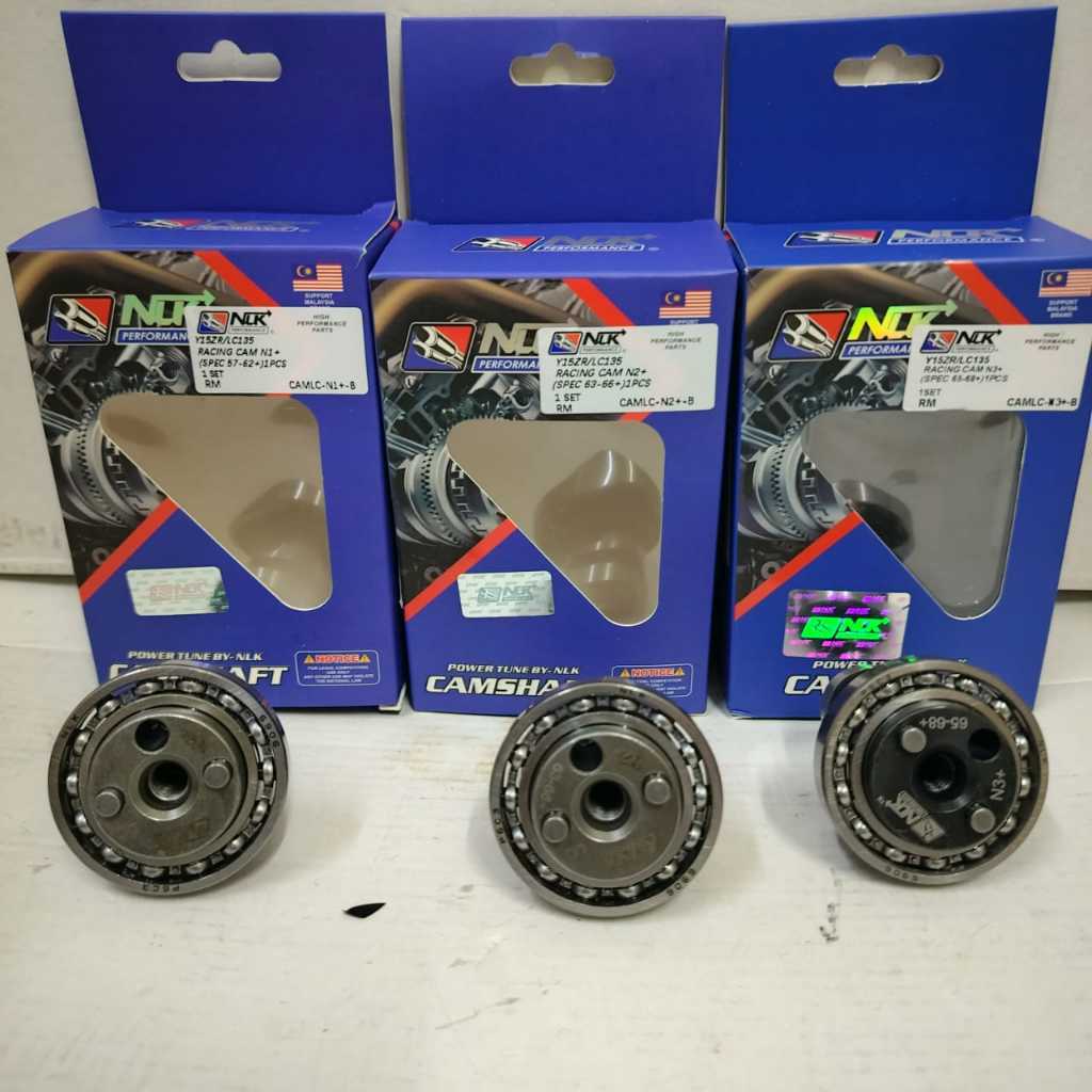 NLK CAMHSFAT RACING LC135 / Y15 100% N1 N2 N3 CAM RACING NLK ESR RED LEO HHM UMA GSM