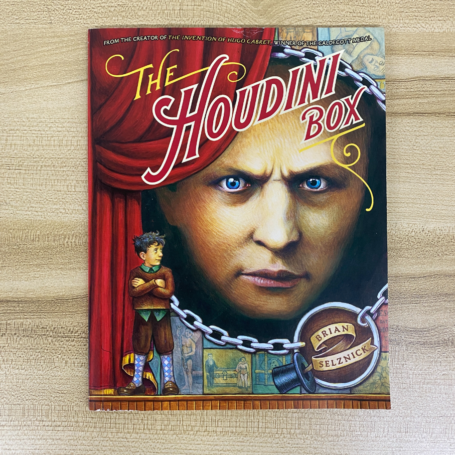 หนังสือเด็กภาพประกอบ : The Houdini Box โดย Brian Selznick (Preloved)
