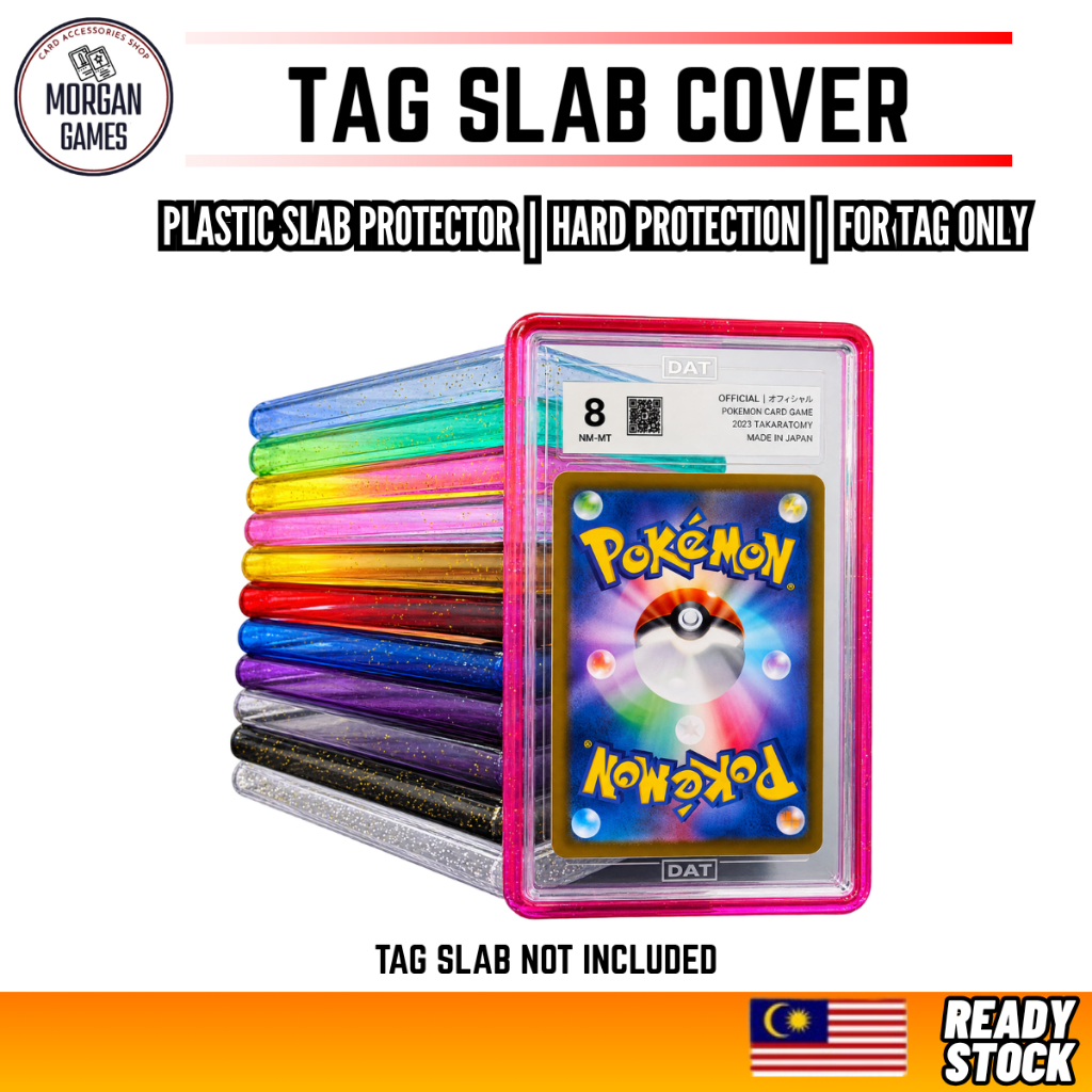 Morgan Games 35PT TAG Slab Cover Premium Protection สําหรับ 35PT TAG Slabs