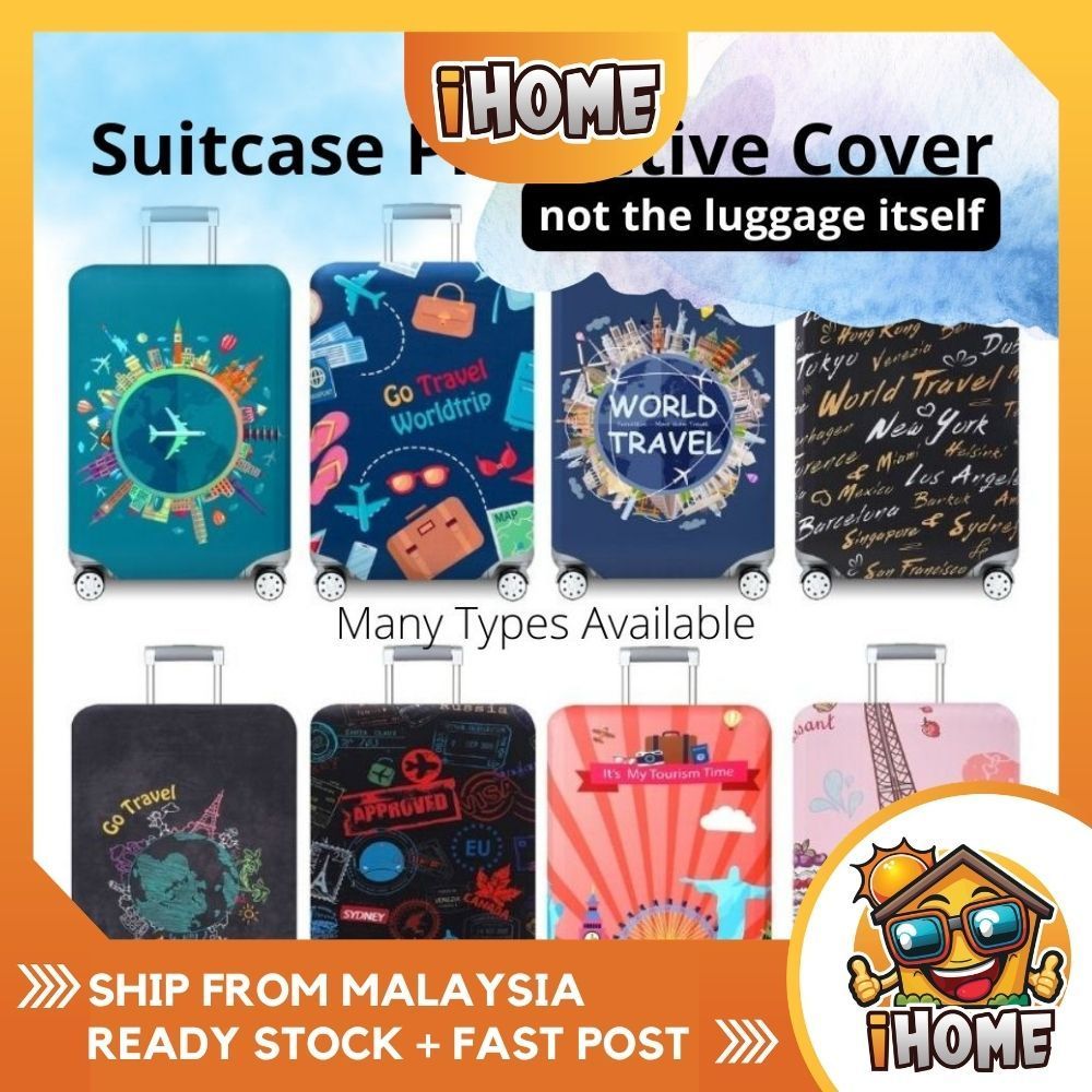 IHOME 2462 Premium Travel Bag Locking Straps for Suitcases กระเป๋าเดินทาง Security Tali Beg Perjalan