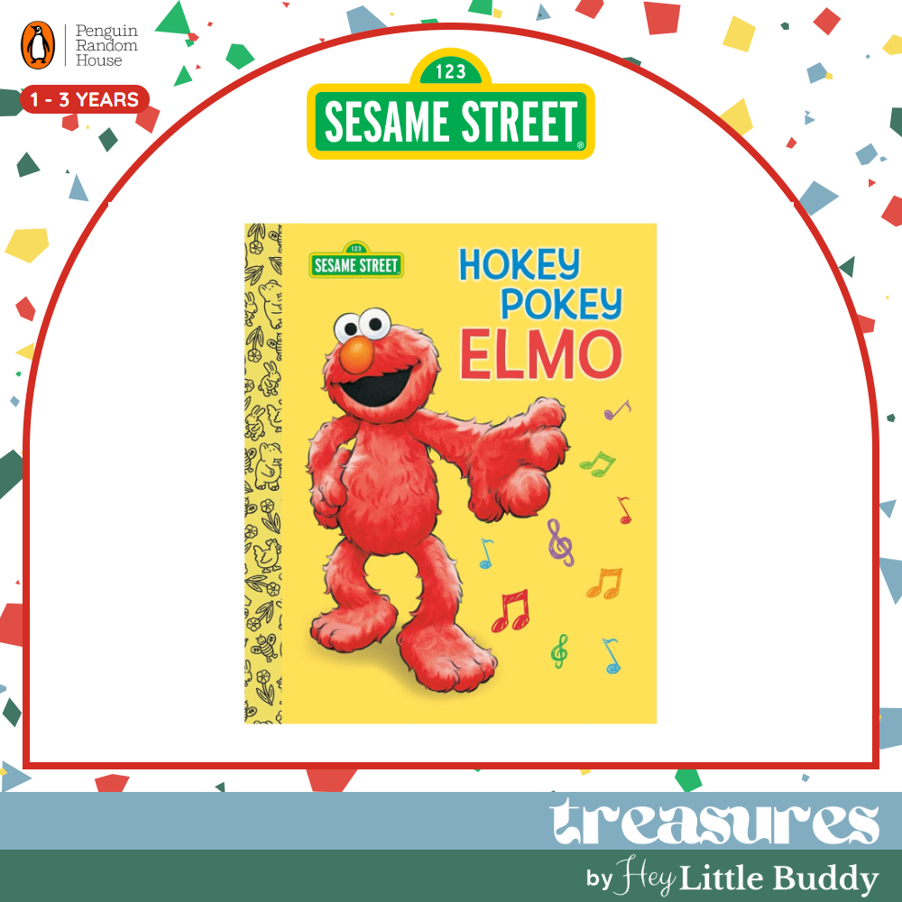 Sesame Street Hokey Pokey Elmo Little Golden Board Books Children Book Boardbook
