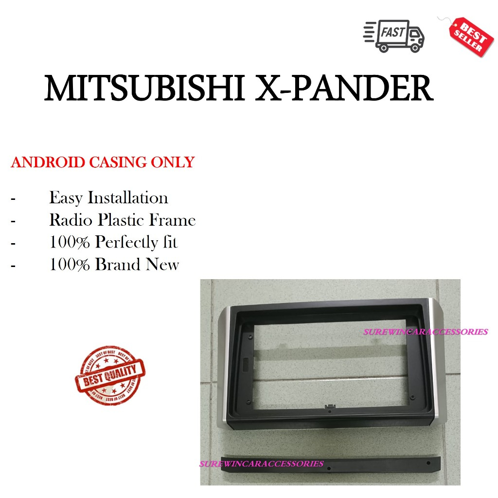 MITSUBISHI X-PANDER 2015 - 2022 9 นิ้ว ANDROID PLAYER CASING