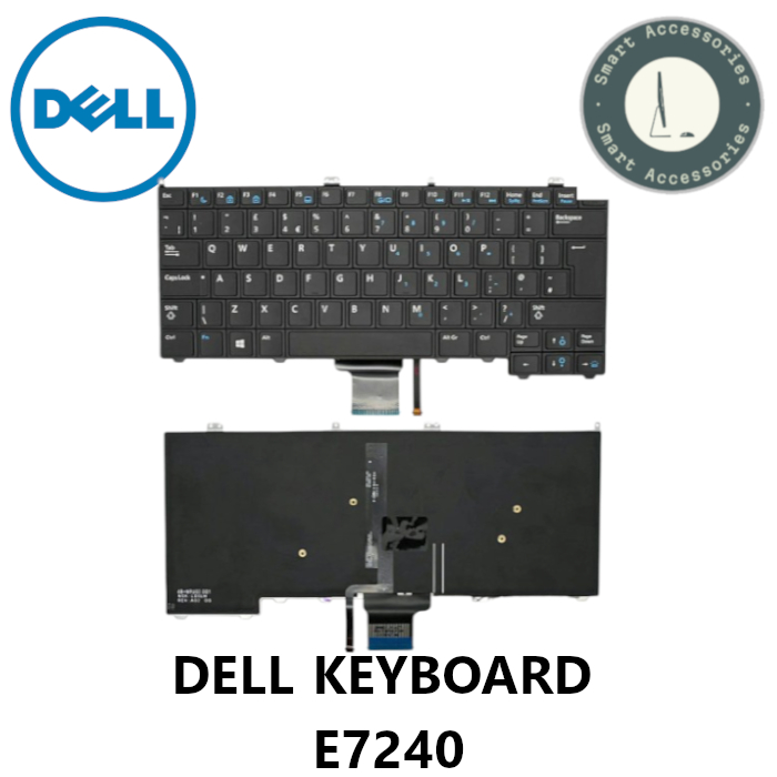 DELL LATITUDE E7240 / E7440 แป้นพิมพ์แล็ปท็อป