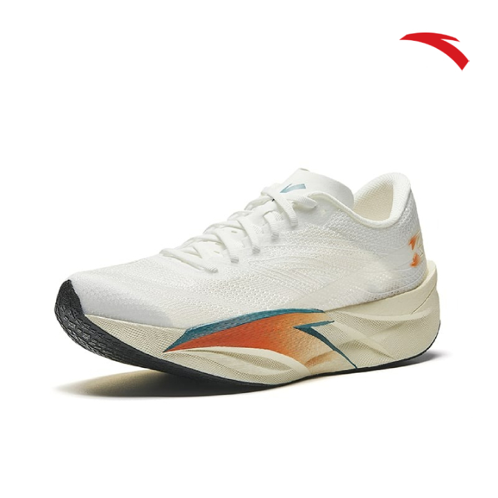 ANTA Women C202 6 รองเท้าวิ่ง 1225C5575-3 -WHITE/WHITE/GREEN (Kasut Larian Perempuan)