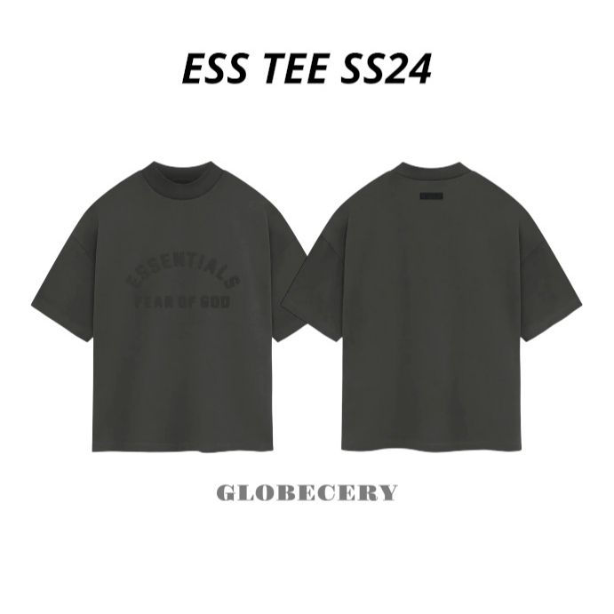 Essentials SS24 Heavy Crewneck Tee Ink