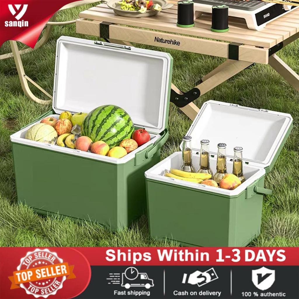 SANQINCooler Box Camping Ice Box Outdoor Fishing Food Storage Keep Cold Coolerbox Kotak Ais