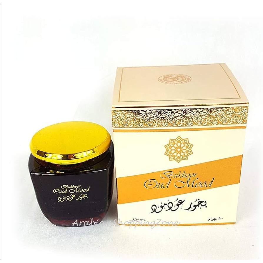 Bakhoor คุณภาพสูง Aroma Oud Mood 80g By Lattafa
