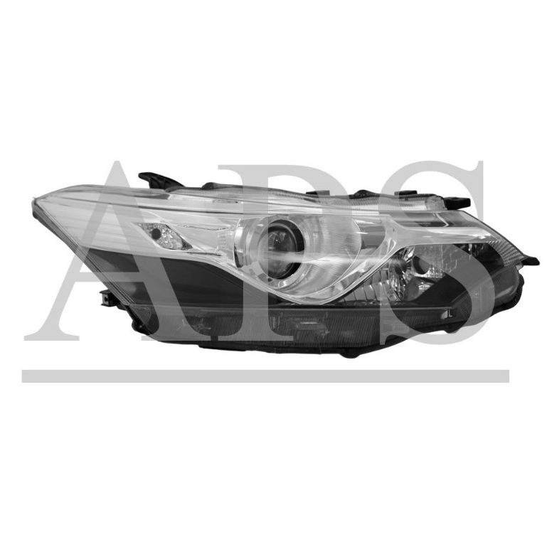 TOYOTA VIOS NCP150 2014-2018 ไฟหน้า, ไฟหน้า, LAMPU DEPAN (โครงการพร้อมและมอเตอร์)