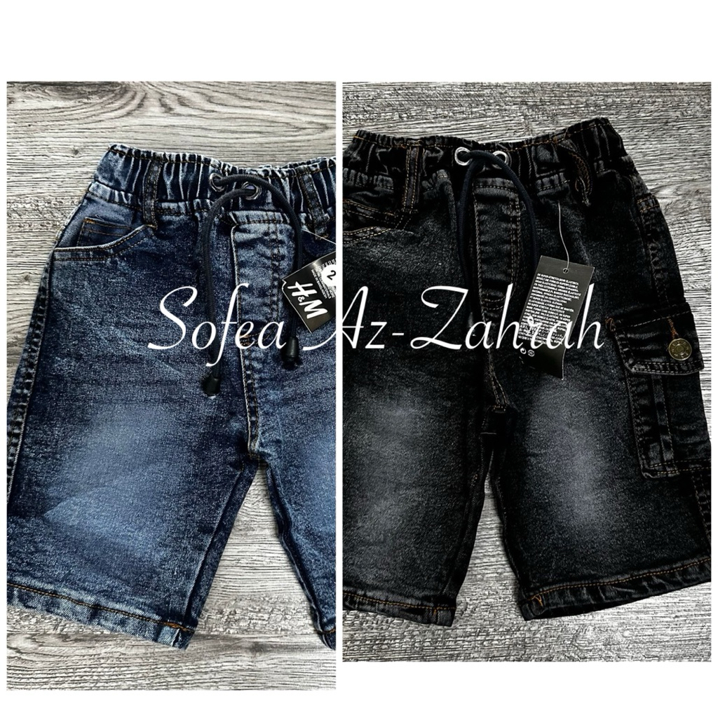 ️New Arrival ️Premium Cargo Short Jeans Size 2-10Y