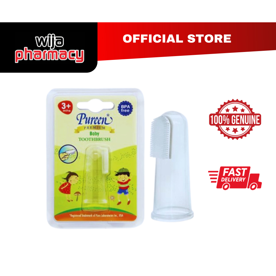 PUREEN BABY TOOTHBRUSH 3+ MONTH / BPA FREE