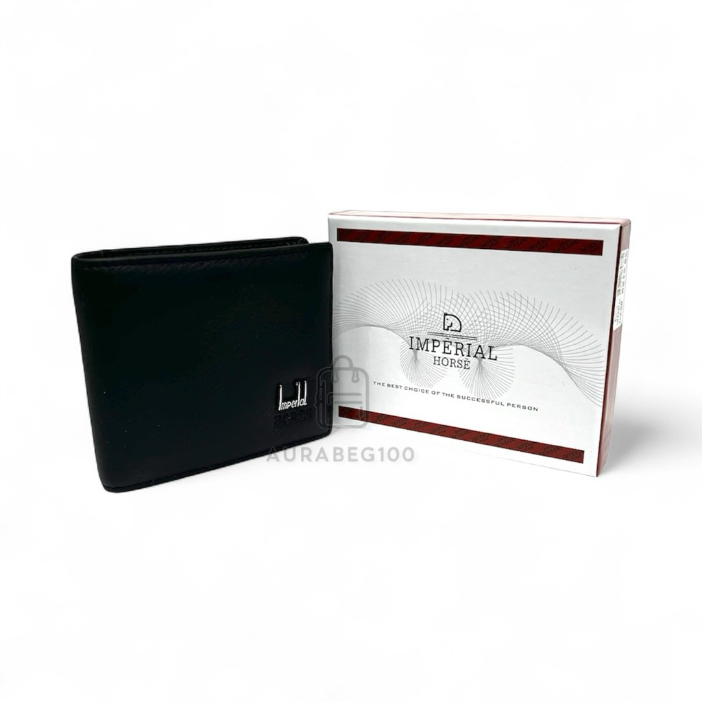 กระเป๋าสตางค์ Imperial Horse dompet lelaki สําหรับผู้ชายกระเป๋าสตางค์หนังวัวผู้ชาย Imperial Horse กร