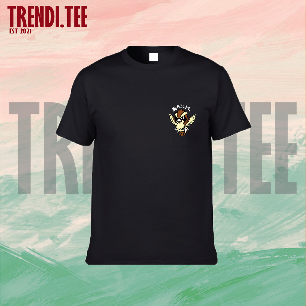 เสื้อยืด PREMIUM 100% COTTON @ POKEMON 31 x PIDGEY