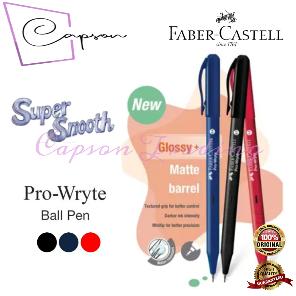 ปากกา Faber-Castell Pro-Wryte Ball ( 0.5 / 0.7)