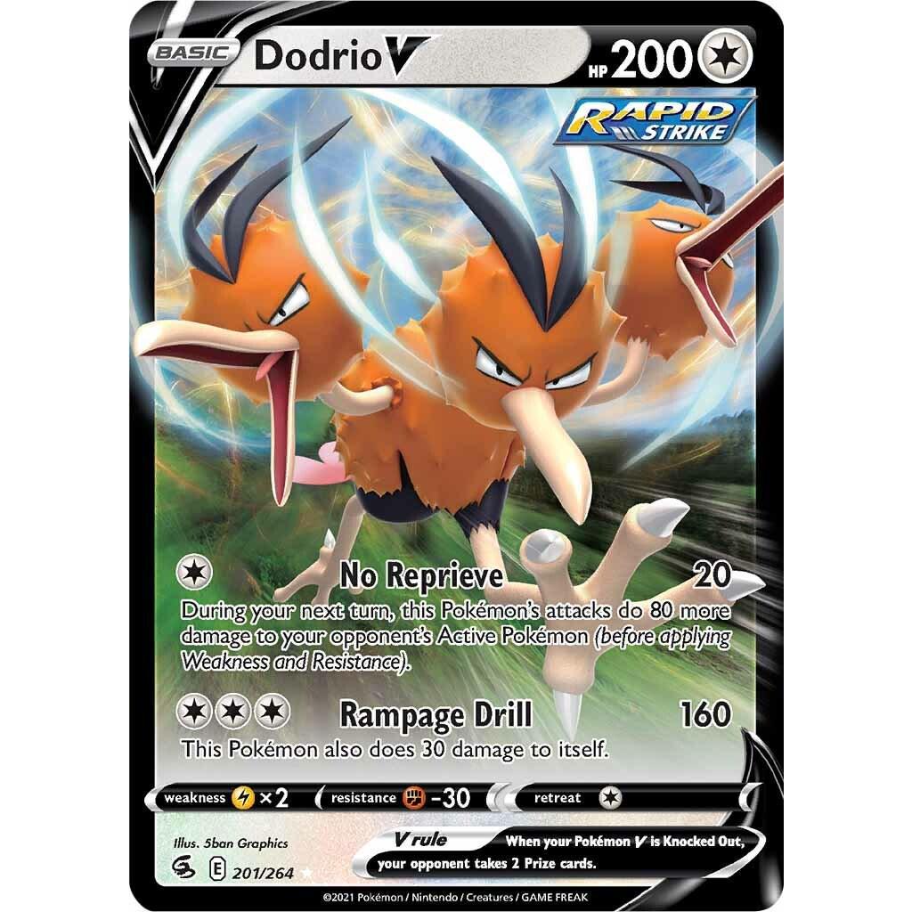 Dodorio V 201 Pokemon Fusion Strike: Pokemon TCG