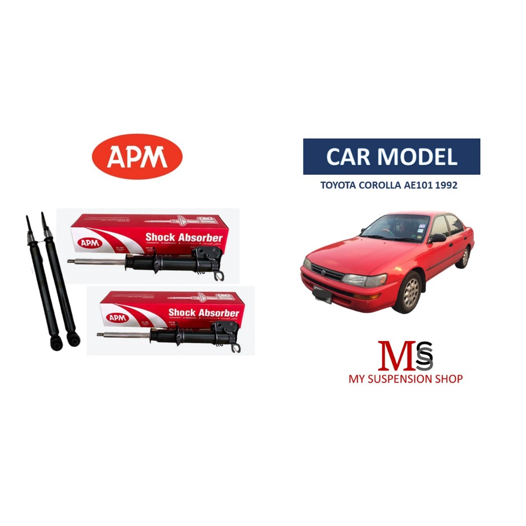 Toyota Corolla Ae101, Ae111 Ee100 Ae100 โช้คอัพแก๊สหน้า/หลัง