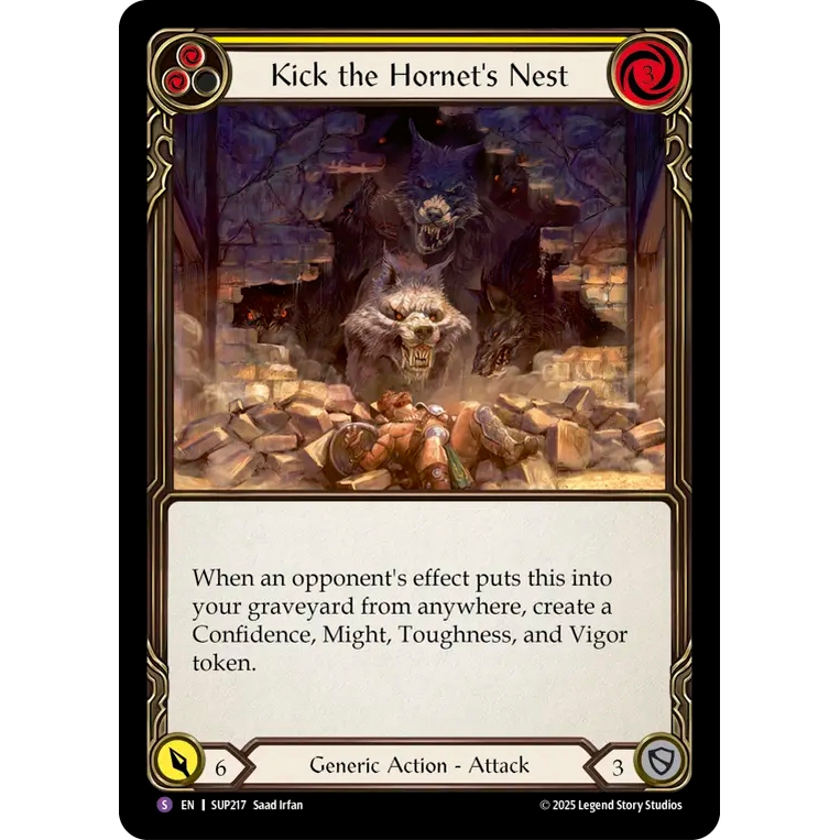 Kick the Hornets Nest [การ์ดเดี่ยวเนื้อและเลือด|SUP217]