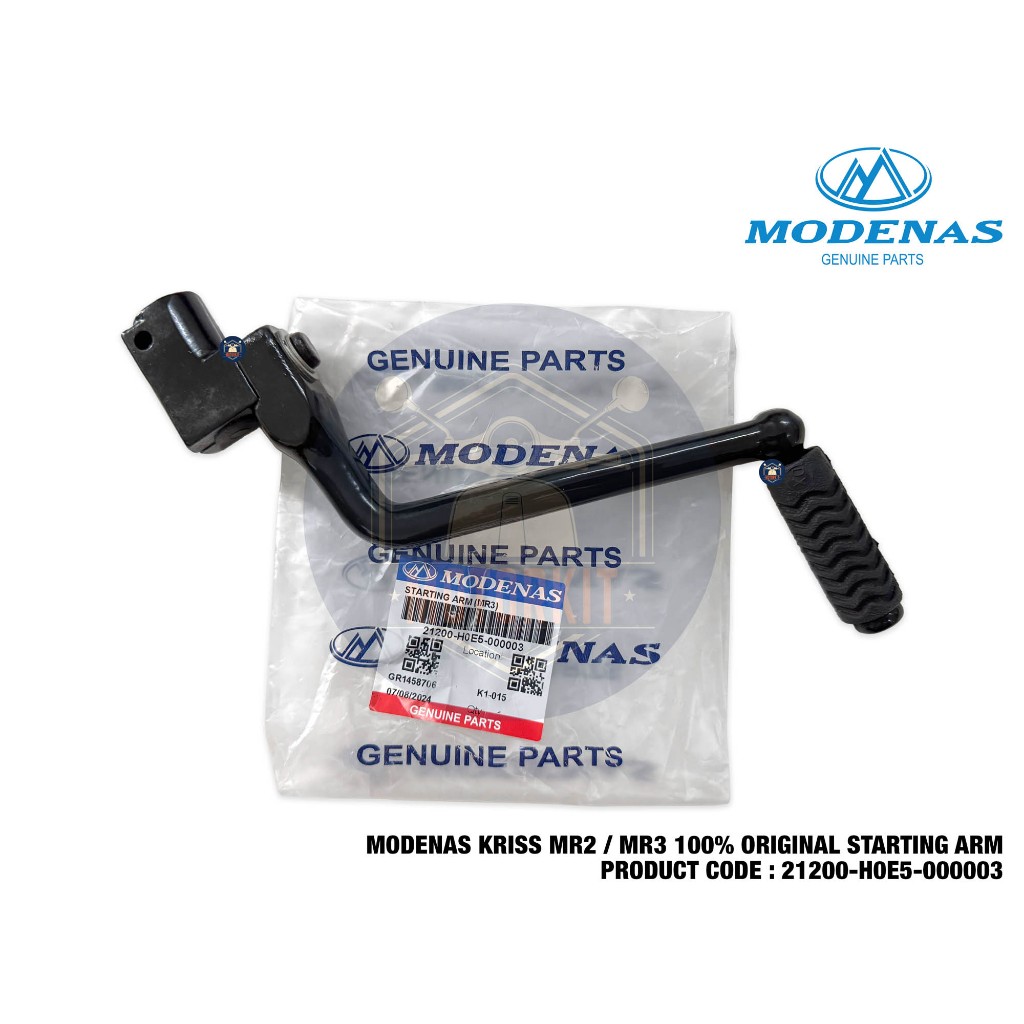MODENAS KRISS MR2 MR3 LEVER KICK STARTER แขนสตาร์ท PEDAL KAKI 21200-H0E5-000003