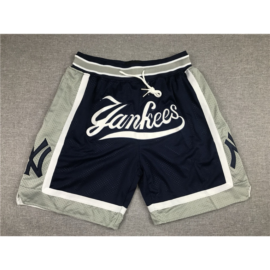 ✅NBA Basketball Shorts Yankees ชุดกีฬาสําหรับผู้ใหญ่