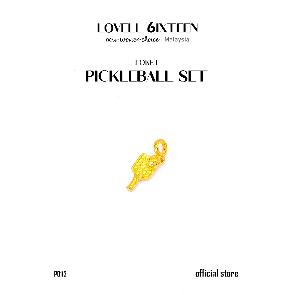 LOVELL16 P0113 ชุดลูกดอง Loket Emas 916