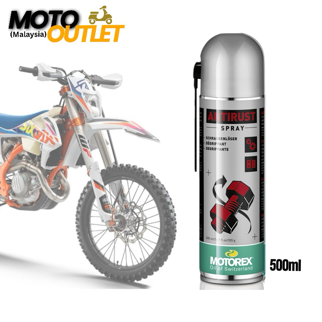 MOTOREX Antirust Rust Release Spray - 500ml วิบาก/จักรยานเสือหมอบ
