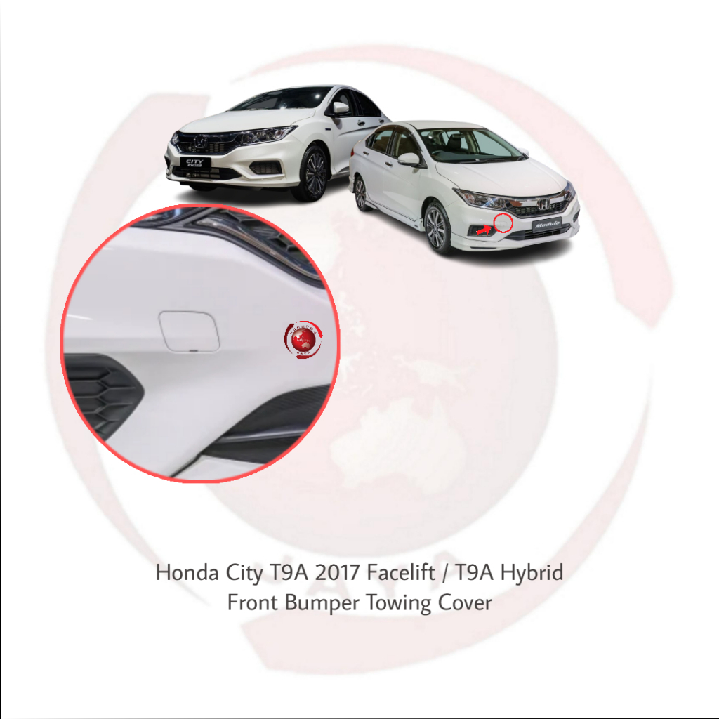 ฝาครอบกันชนหน้า Honda City City 2017 T9A Facelift T9A Hybrid 71104-T9D-K10ZA