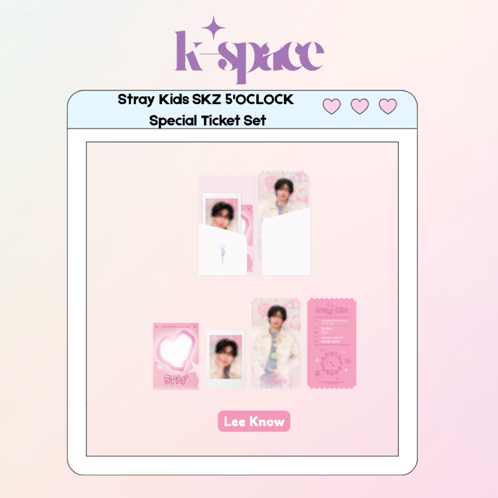 Stray Kids SKZ 5OCLOCK ชุดตั๋วพิเศษ -(ลีรู้)