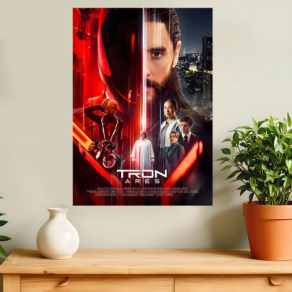 Tron Ares Poster & Frame Wall Decorative (113)