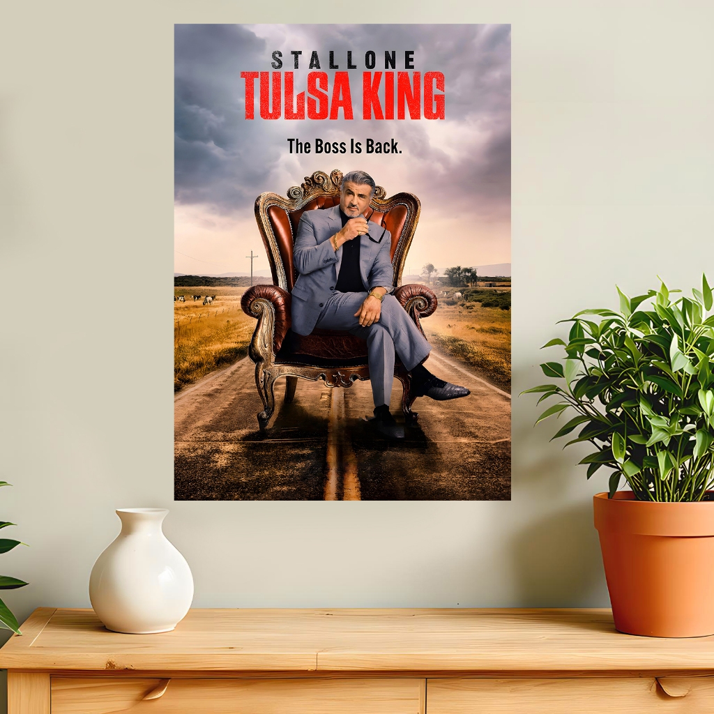 Tulsa King Poster & Frame Wall Decorative (133)