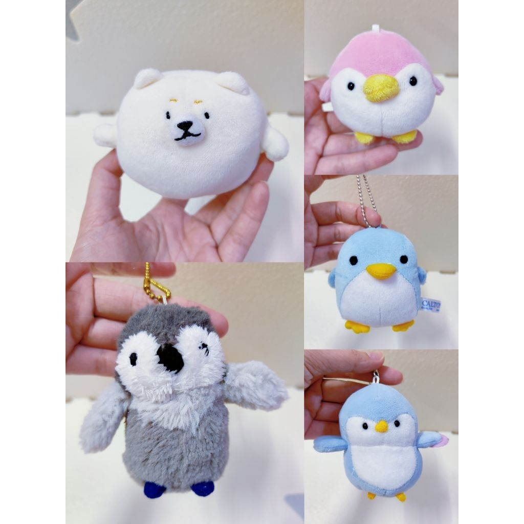 ของเล่นนุ่มก่อนรัก SKC59 / พวงกุญแจมาสคอต Sunlemon Polar Bear Penguin