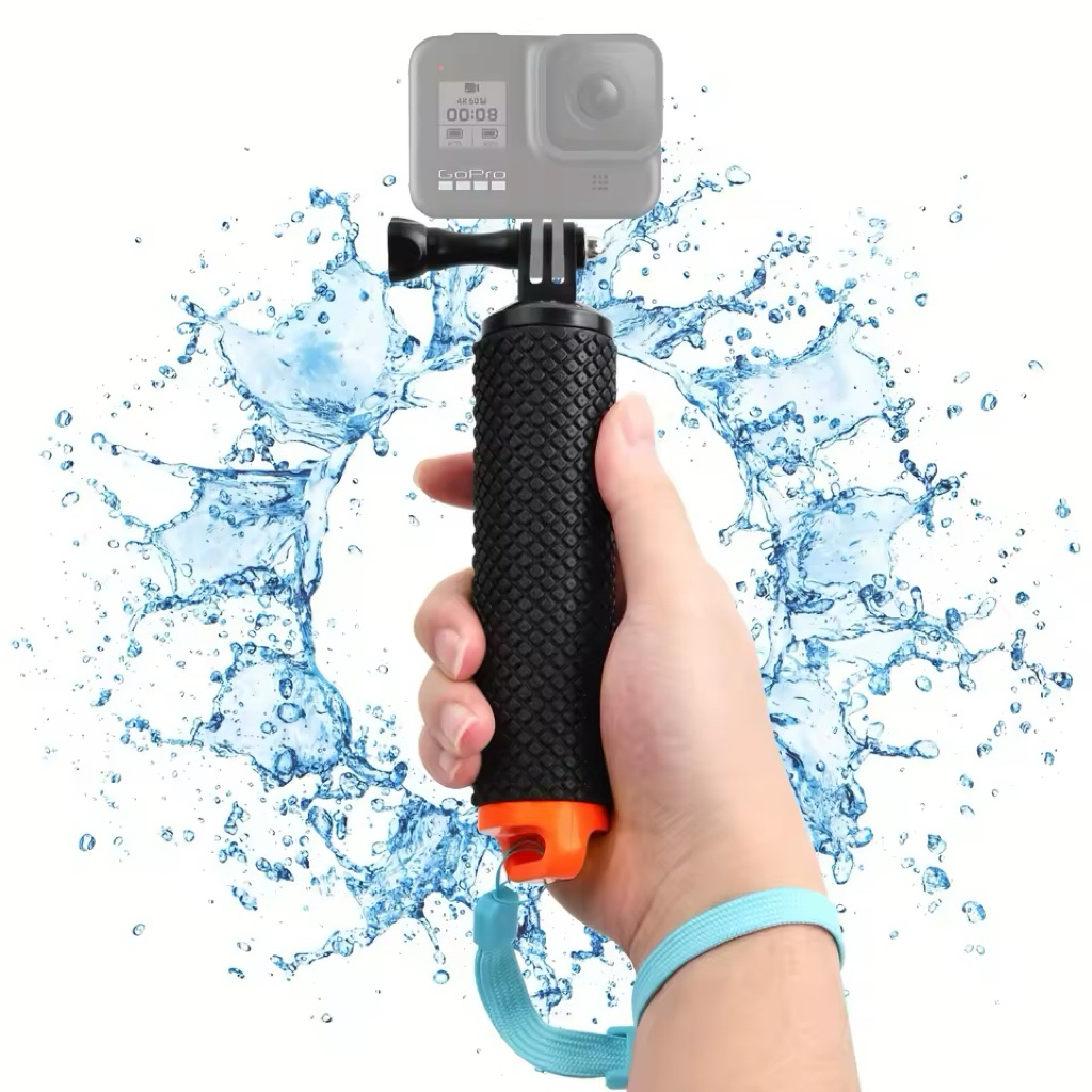 ใต้น้ําลอย Hand Grip สําหรับ Hand Stick Monopod Pole สําหรับ SJCAM 4K EKEN YICAM HERP 13 12 11 10 IN