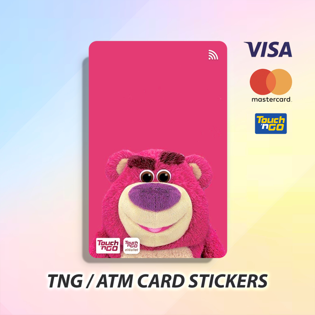 ล็อตโซ่ - สติ๊กเกอร์ Touch n Go TnG Skincard สําหรับ Touch n Go TnG ATM บัตรเครดิต Access Card Skinc