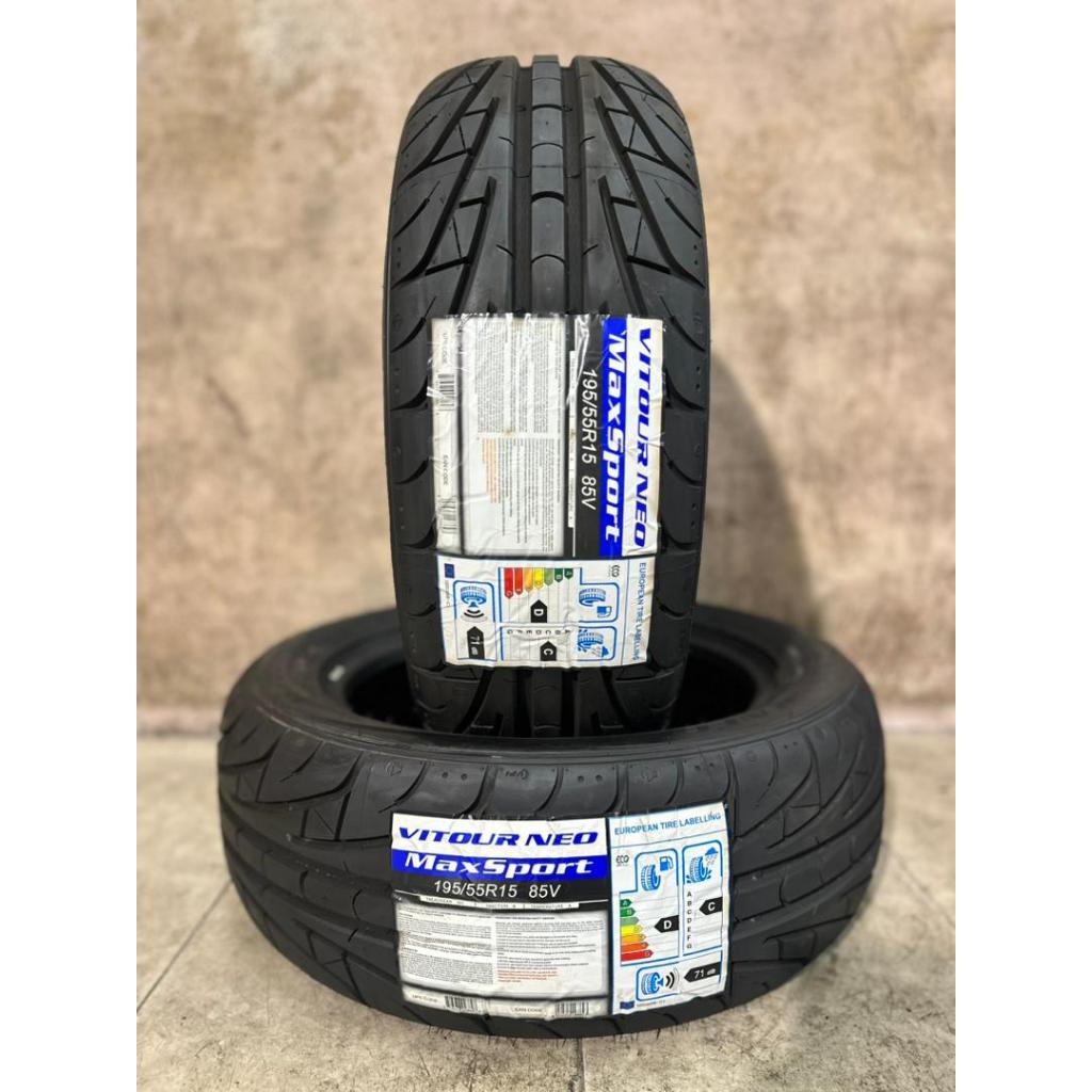 195/55/15 Vitour Neo MaxSport Tayar 2024 (ขายธรรมดาสําหรับ 2 ชิ้นหรือ 4 ชิ้น)