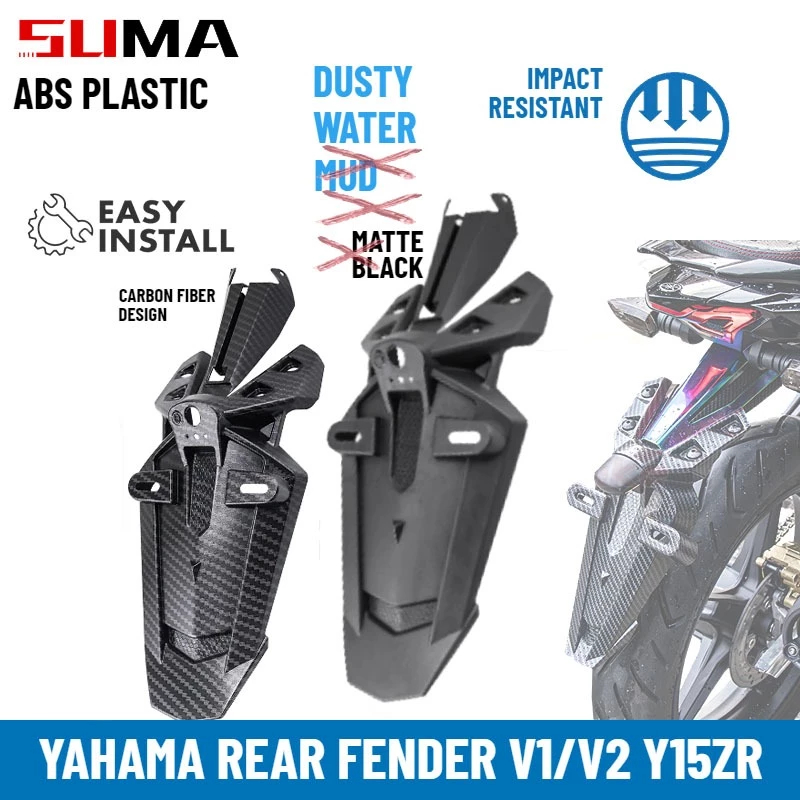 SPOTYAMAHA Y15ZR Y15 V1 V2 EKOR BELAKANG MUDGUARD SHORT PENDEK REAR FENDER EKOR EXCITER MUDGUARD TEB