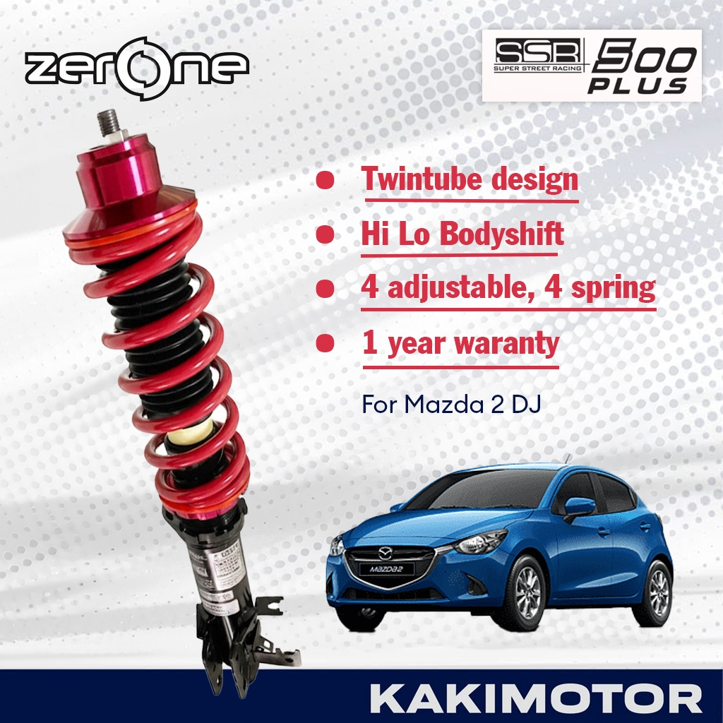 MAZDA 2 DJ ZERONE SSR500 PLUS HI LO BODYSHIFT ADJUSTABLE