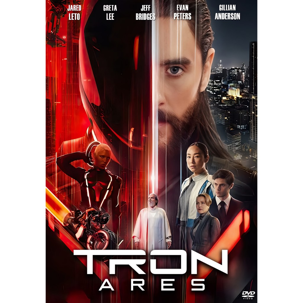 Tron: Ares 2025 DVD & Pendrive ภาพยนตร์ภาษาอังกฤษ