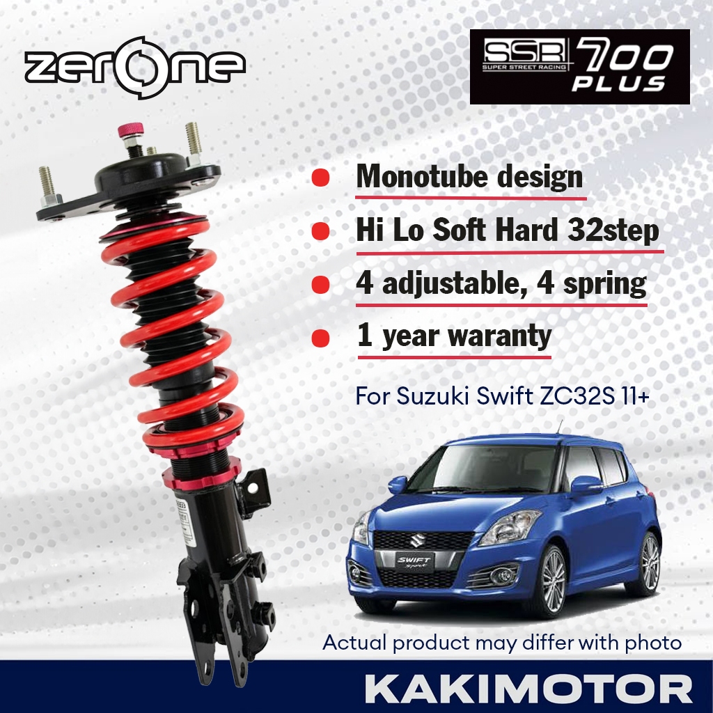 SUZUKI SWIFT ZC82S/ZC32S 11+ - ZerOne SSR700 PLUS Hi-Lo Soft/Hard Bodyshift ปรับได้