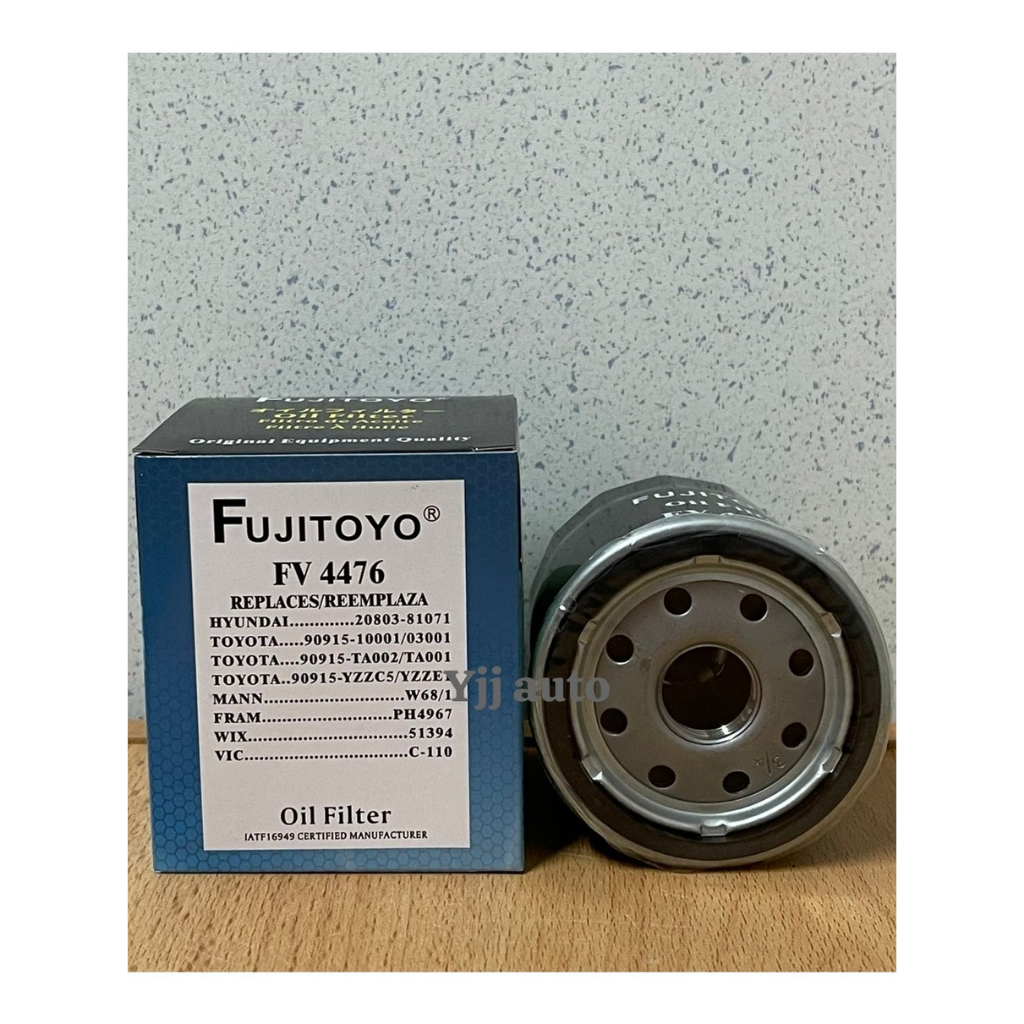 กรองน้ํามันเครื่องTOYOTA VIOS ALTIS AE101 FV-4476 (90915-YZZE1)