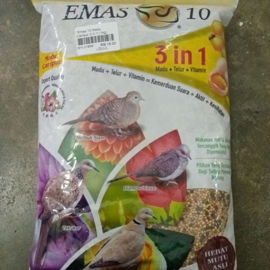 GOLD 10 MIXED HONEY 1KG (MYL3166M)