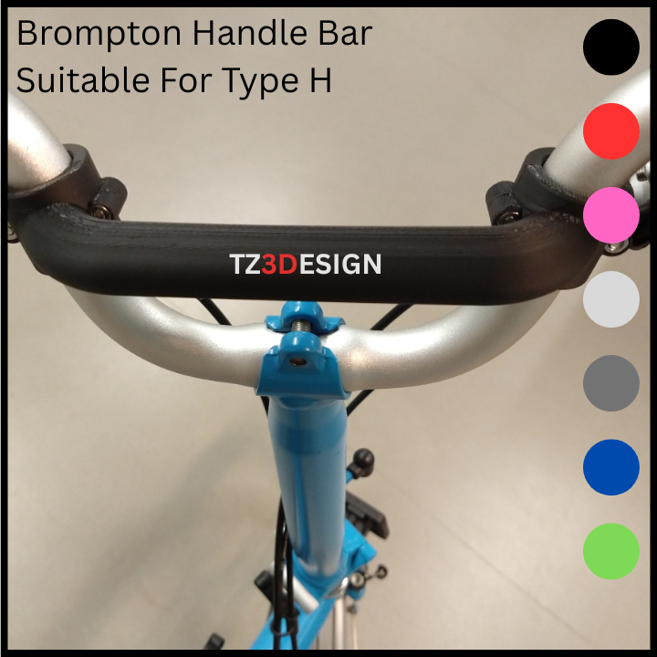 TZ3DESIGN บาร์จับ Brompton เหมาะสําหรับ Type H [คุณภาพสูง] M0004