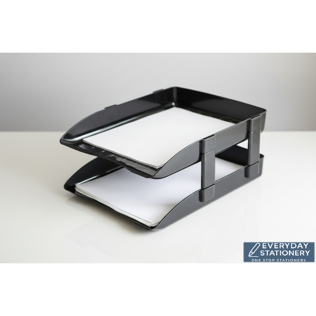 O-Fix DT822 ถาดเอกสารสํานักงาน 2 ชั้น ถาดกระดาษ