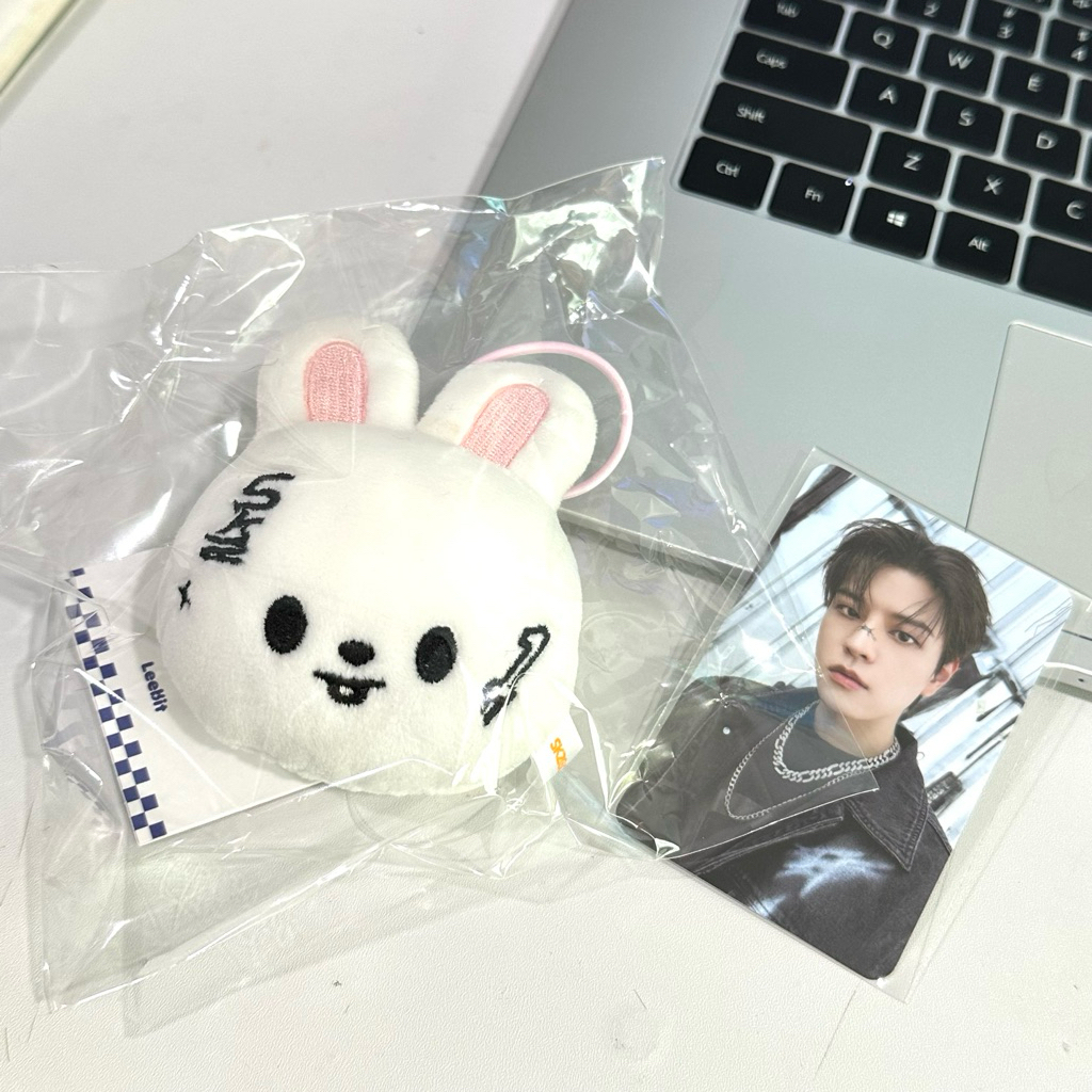 STRAY KIDS SKZOO NAME TAG KARMA POP UP MD LEEBIT SEUNGMIN POB