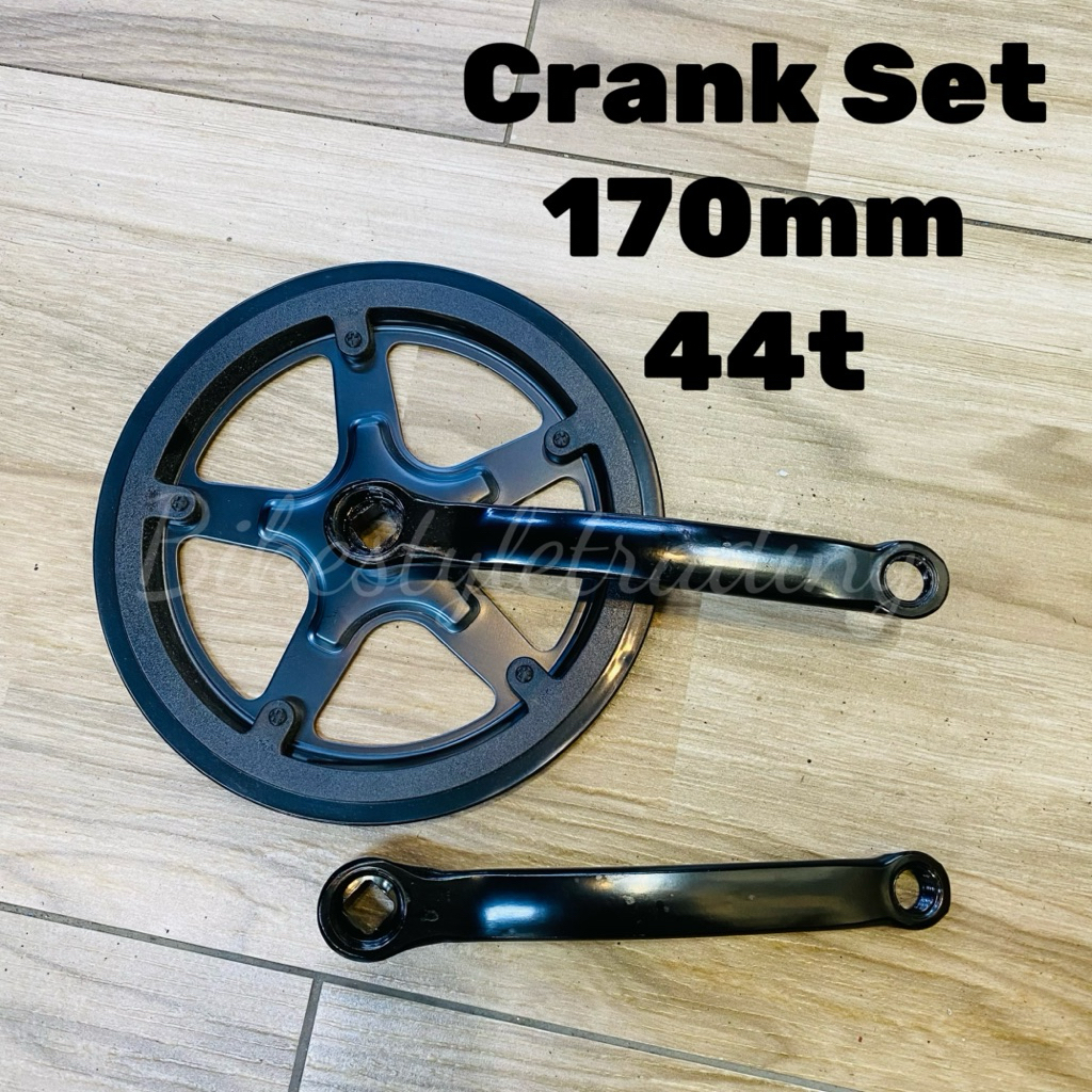 Fixie Crankset Alloy 48T ,52T สําหรับ basikal BMX ,จักรยานพับ,Fixie ,Fixie Bike ,Crank จักรยาน
