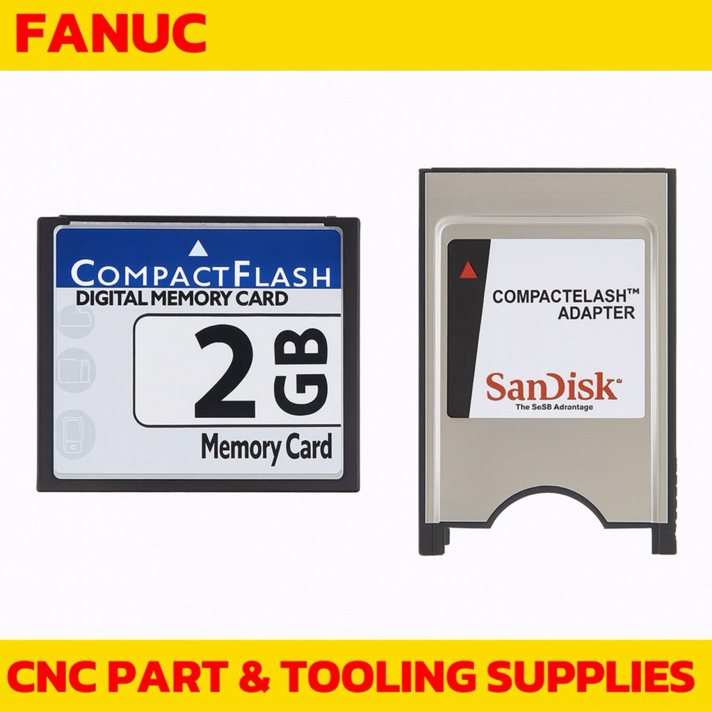 FANUC CARD READER (อะแดปเตอร์ SANDISK PCMCIA และ CF CARD 2 GB)