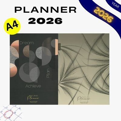 PLANNER 2026 / A4 PLANNER 12 MONTHS 365 DAYS